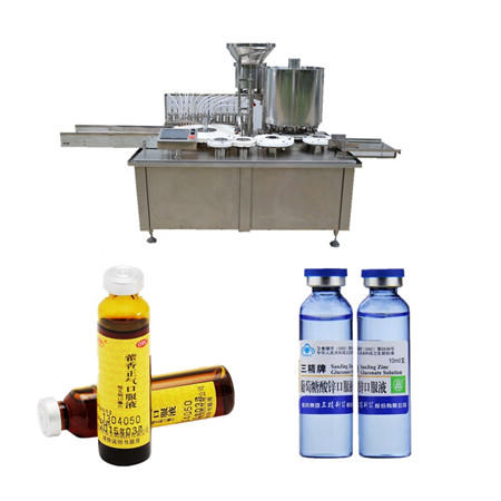 សៀវភៅដៃ 5ml ទៅ 50ml Liquid Filler Food Grade Small Liquid Filling Machine