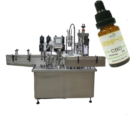 YB-Y4 Perfume amber glass roller bottles filling machine 10ml vial glass rollon bottle plugging machine