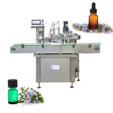 ម៉ាស៊ីនចាក់បំពេញដបដោយស្វ័យប្រវត្តិ 30ml 60ml CBD Tincture Hand sanitizer filling machines
