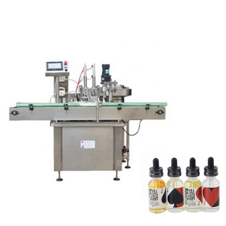 បិទភ្ជាប់ដបទឹករដ្ឋ បរិមាណដ៏ធំ ប្រភេទដៃមេកានិច ដោយស្វ័យប្រវត្តិ E Cigarette Oil Seed Granule Filling Machine