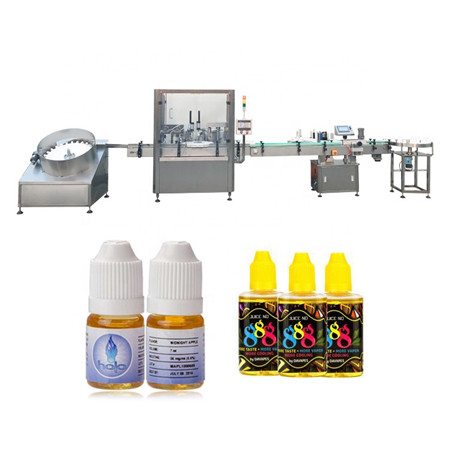 ការលក់ដោយផ្ទាល់ពីរោងចក្រ ដបតូច e-liquid filling machine for e-cig