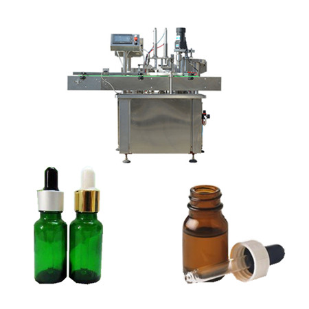 ម៉ាស៊ីនចាក់ប្រេងអូលីវ 10ml 15ml ដបតូច ប្រេង Essential Beard Oil Filling Machine for Plastic Vial