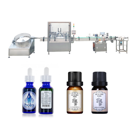 Mini Gear Pump Digital Control Water Perfume Oil Filling Machine