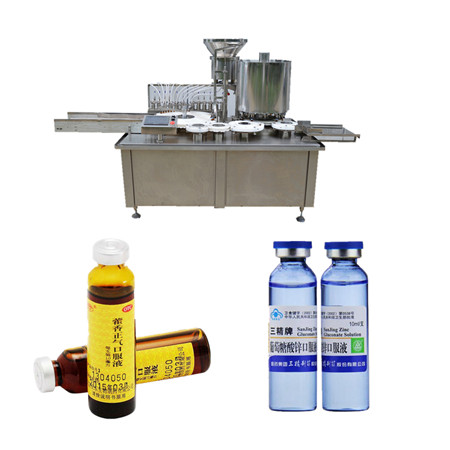 A02 5-50ml ភាពជាក់លាក់ខ្ពស់ ដបតូច ក្រែម បិទភ្ជាប់ Pneumatic Filler Small Juice Sachet Filling Machine